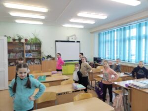 Зарядка в рамках трека Орленок Спортсмен