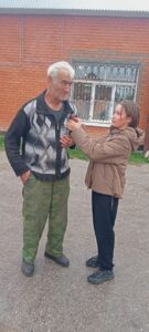 Учащиеся и педагоги ГБОУ СОШ с. Новодевичье присоединились к акции Георгиевская ленточка
