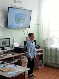 Учащиеся ГБОУ СОШ с.Новодевичье принимают участие в Межрегиональном литературно-поэтическом марафоне О Волге читаем стихи