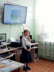 Учащиеся ГБОУ СОШ с.Новодевичье принимают участие в Межрегиональном литературно-поэтическом марафоне О Волге читаем стихи