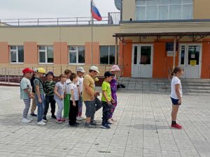 Подвижные игры в пришкольном лагере