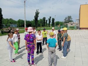 Подвижные игры в пришкольном лагере