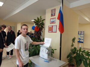 Выборы председателя ученического совета